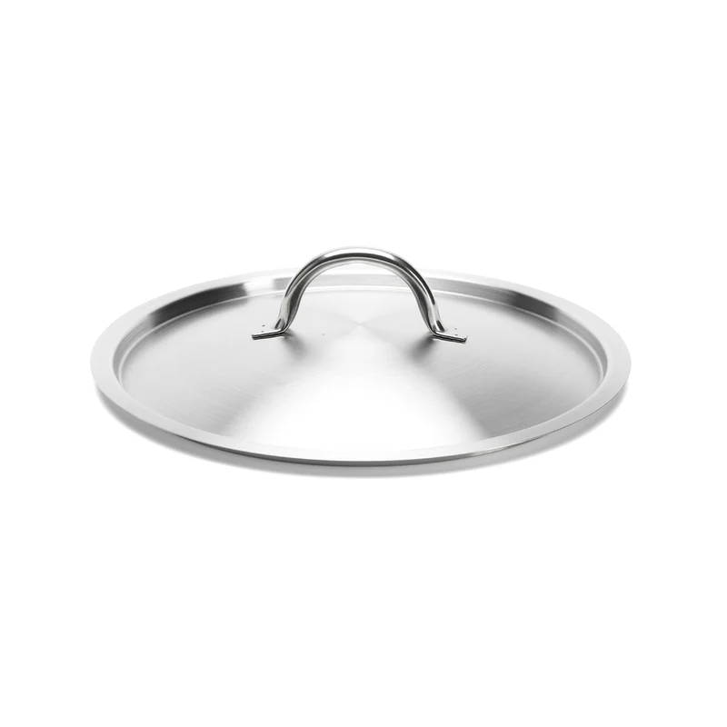 Couvercle inox brossé 32 cm De Buyer
