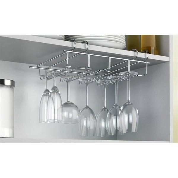 Porte-verres pour placard ou étagère Wenko by Maximex