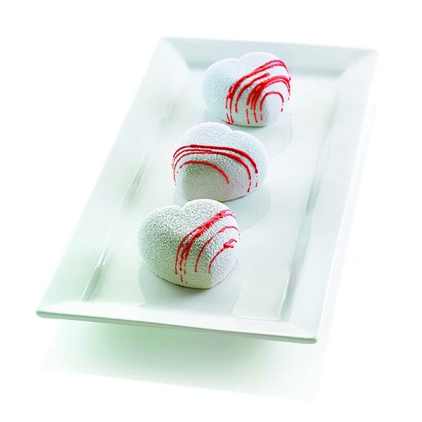 Moule en silicone Cuoricino 8 cœurs Silikomart