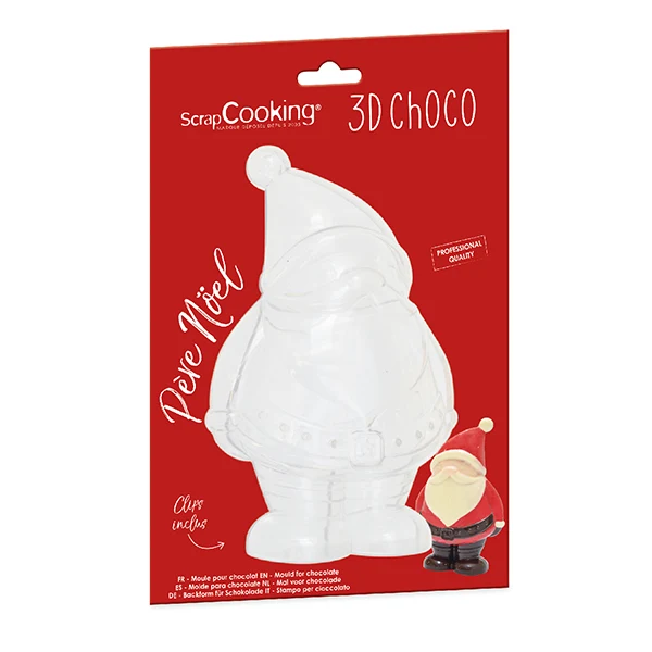 Moule 3D chocolat Père Noël Scrapcooking