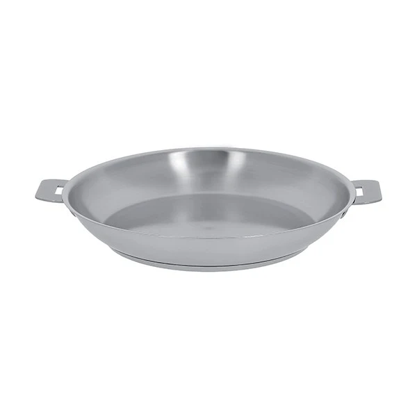 Poêle tout inox Strate sans manche 30 cm Cristel