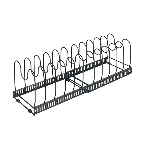 Support extensible 2 en 1 pour couvercles et poêles 57x18 cm Wenko by Maximex