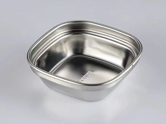 CHEFCO,KSD-1,Stainless steel Korean-style Sauce Dish-Silver(1 Compartment/40G)