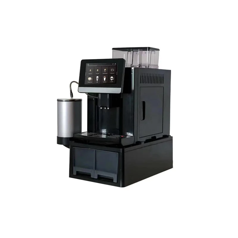 7" Touch Screen Double Latte Cappuccino Espresso Fully Automatic Coffee Machine