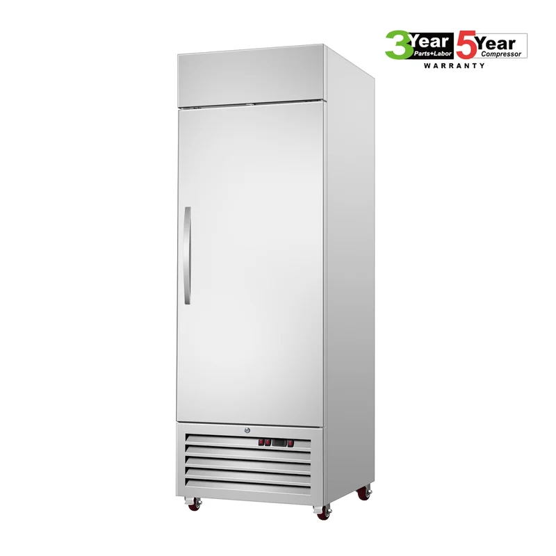 Sub-equip,C-19BF ,Single solid Door Bottom Mount Compressor Reach-in Freezer