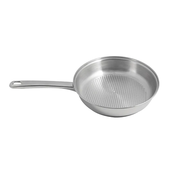 Poêle tout inox avec fond grill 20 cm Artame
