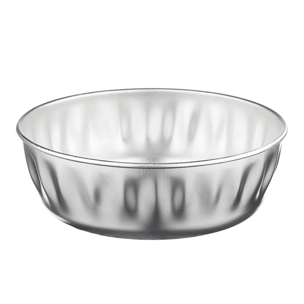 Moule à manqué inox bord haut 24 cm Steel Pan