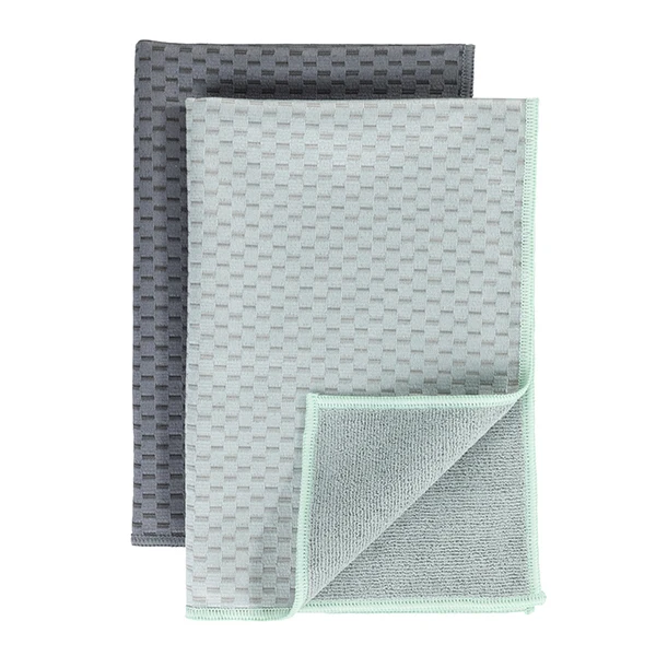 2 torchons en microfibre 40 x 60 cm Wenko by Maximex