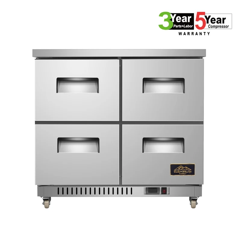 Sub-equip CUC-36-4D, 36" Undercounter Refrigerator/Cooler with 4 Drawers