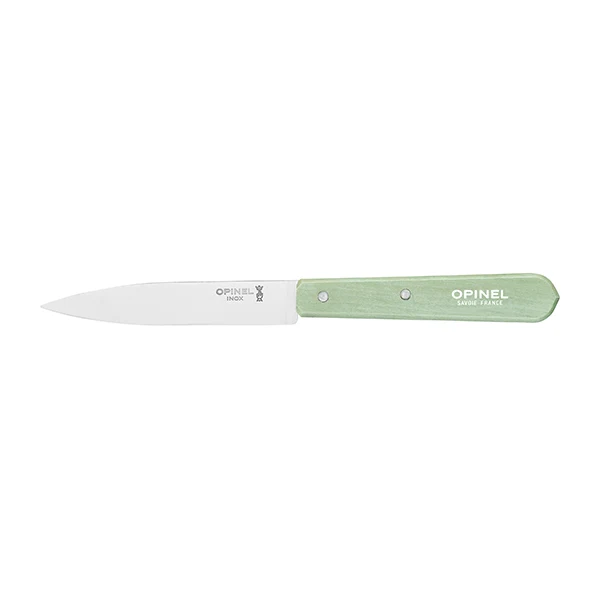 Couteau office N°112 lame lisse inox 10 cm sauge Opinel