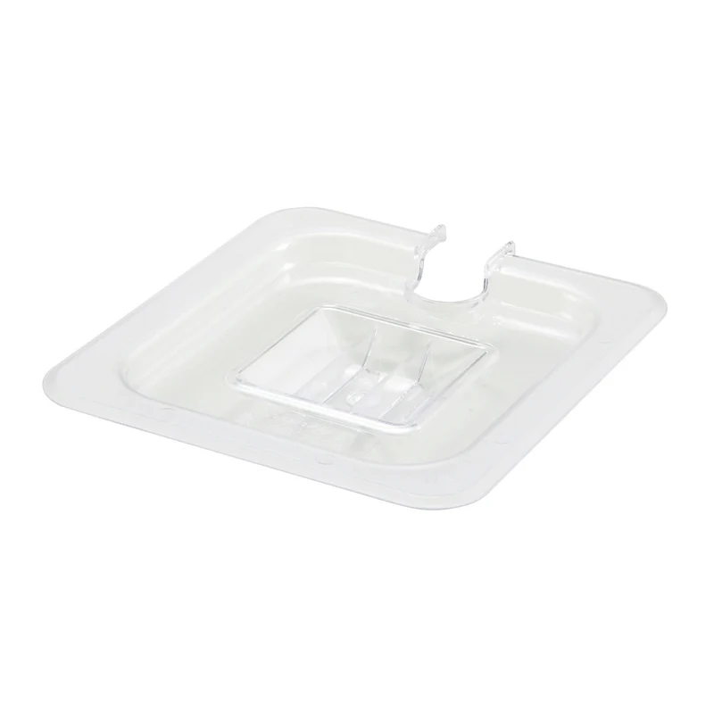 Polycarbonate GN Food Pan Notched Handle Style Lid-(SP7600C)