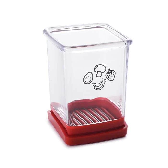 Norpro 8000 Speed Slicer With Push Plate, Red