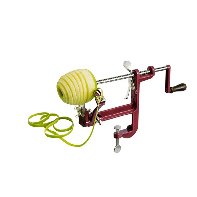 Pèle pomme à fixation serre-joint