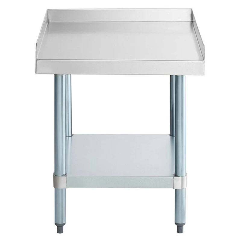 Chefco, ES-3024-418, 30" x 24" 18-Gauge Stainless Steel Equipment Stand with Galvanized Undershelf