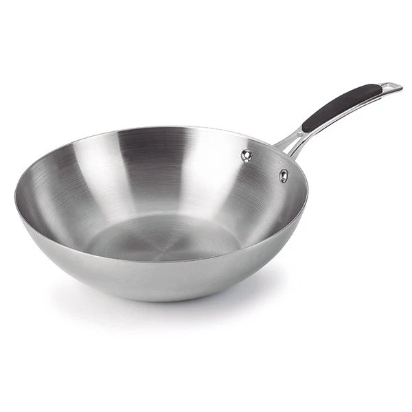 Wok trimetal inox 28 cm Lacor