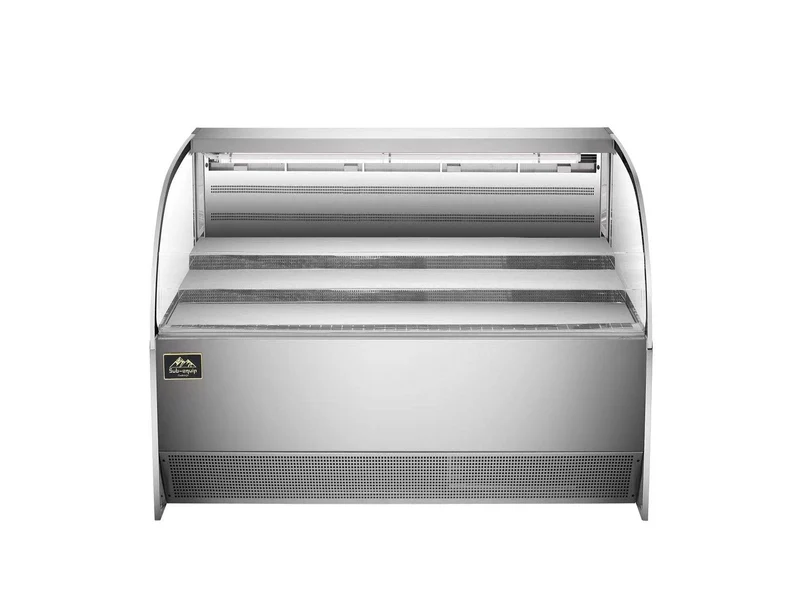 Sub-equip,GNG-C30, 30" Low Profile Horizontal Air Curtain Open Refrigerated Display Case,Grab and Go refrigerator (W30" X D34"X H33")