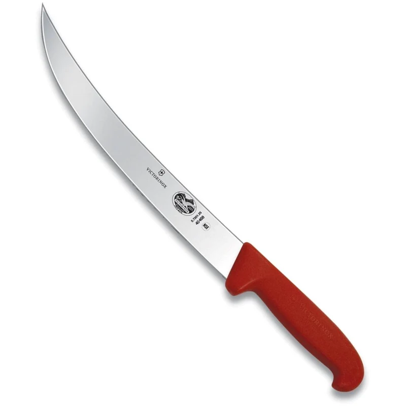 VICTORINOX Breaking, 10" Blade, Red Fibrox Pro Handle (5.7201.25)