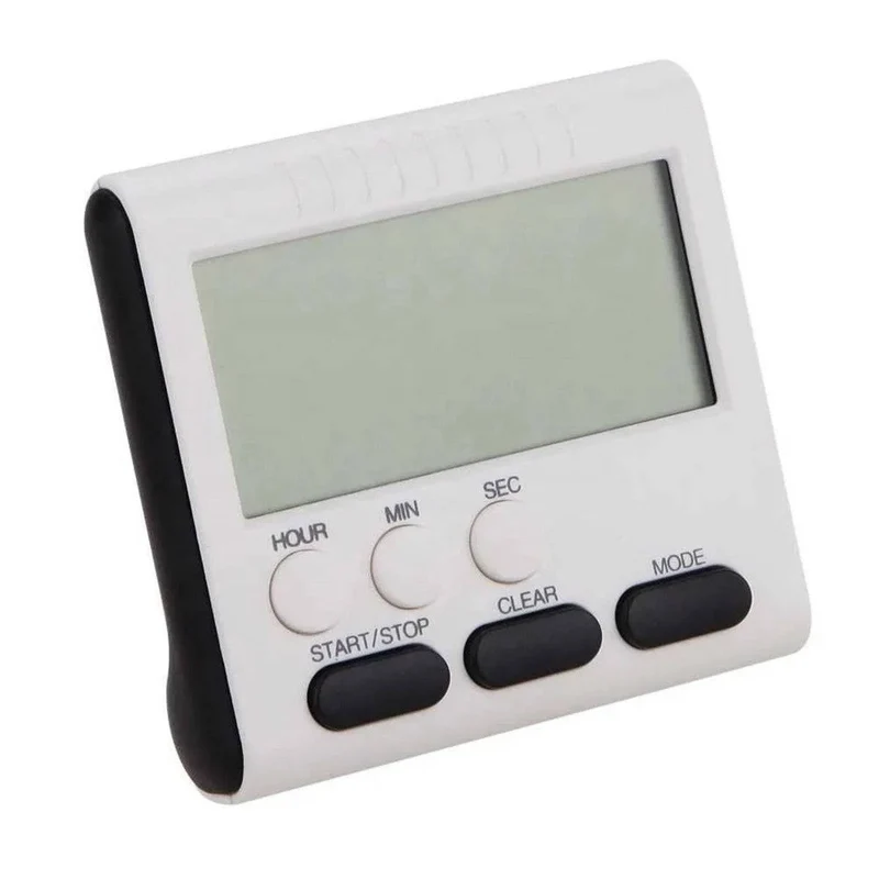 CHEFCO,WM102,Kitchen Timer 24 Hours Magnetic Large LCD Digital Timer Cooking Count Up Down Alarm Clock with Stand