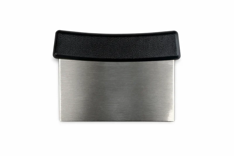 CHEFCO,DSC-2C,Stainless Steel Dough Scraper, Plastic Handle (6"L x 3"W)