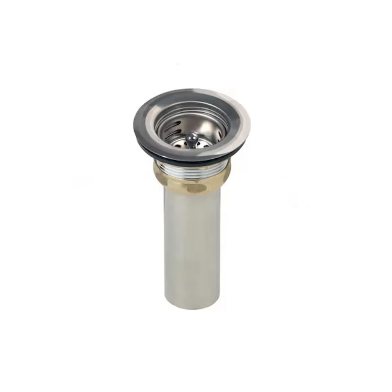Sub-equip,DB-1.5,Chrome-Plated Sink Drain with Basket Strainer and Tailpiece, Regular