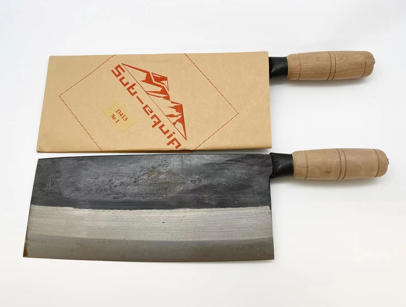 Sub-euqip,D413, #1 SANG Cleaver with Wooden Handle