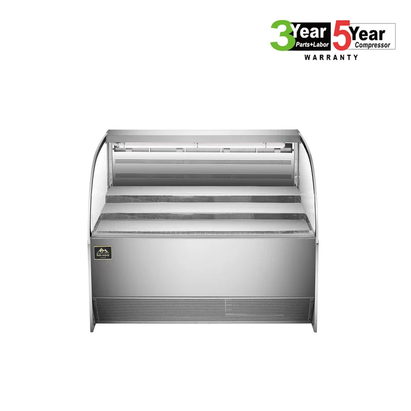 Sub-equip,GNG-C36, 36" Low Profile Horizontal Air Curtain Open Refrigerated Display Case, Grab and go Refrigerator ( W36" X D34"X H33")