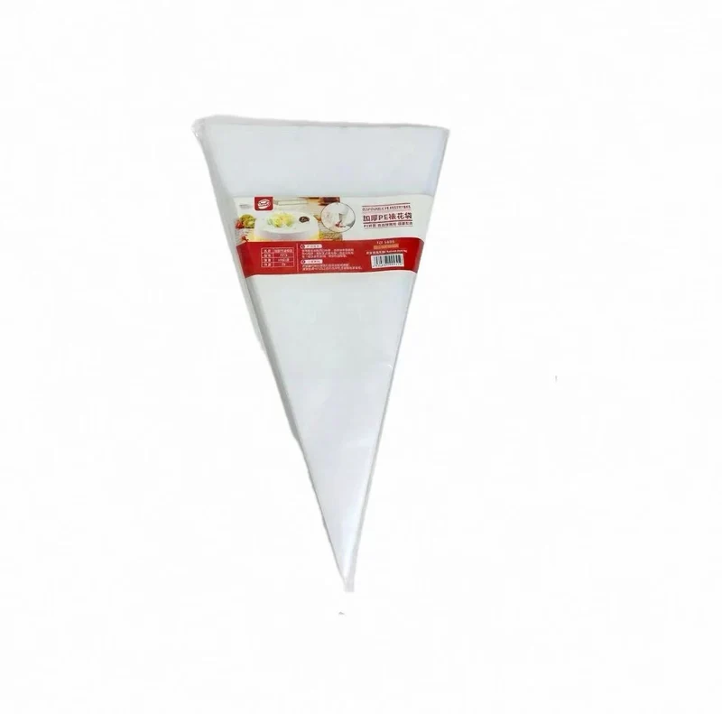 CHEFCO,9956-12,Disposable Clear Plastic Piping Pastry Bag (100 pieces, 12" Length)