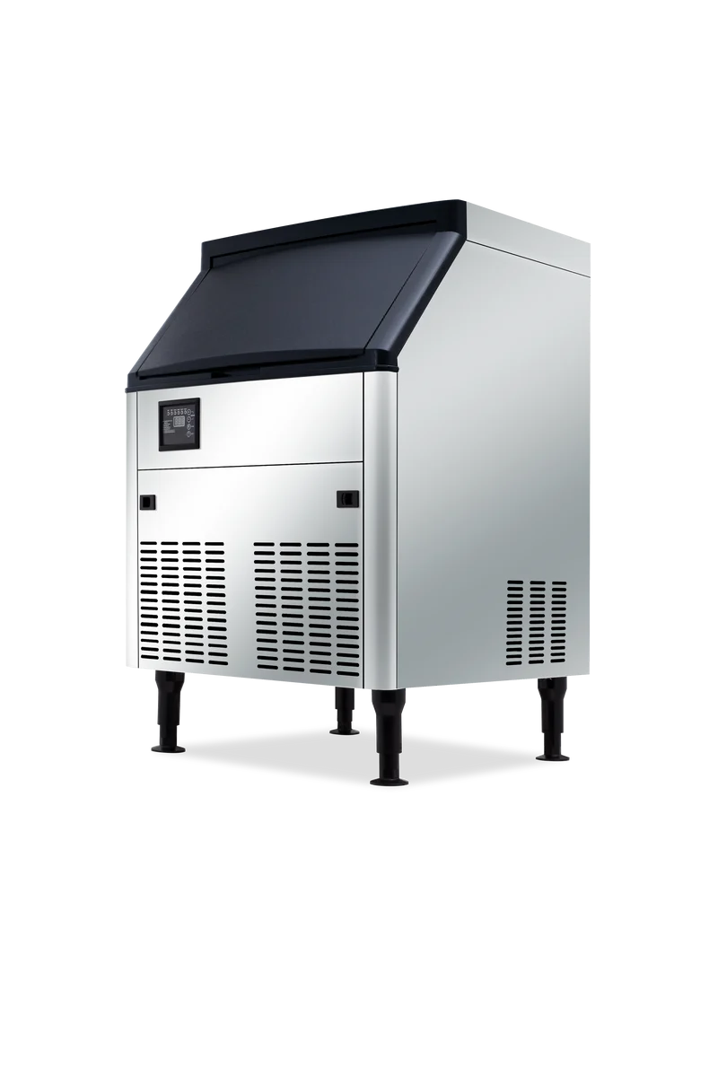 Sub-equip IC-210BA, Air-Cooled Ice Machine, 9g Cube Shaped Ice,(or 5g half size) 210LBS/24HRS, 80LBS Storage
