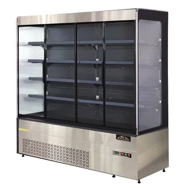 Sub-equip, GNG-101G, Four Doors Grab & Go Display Case, 100.8" wide Refrigerator