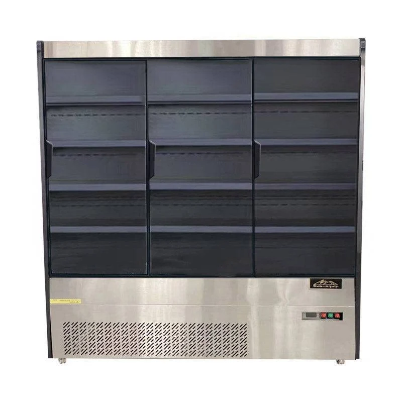 Sub-equip, GNG-76G, Three Doors Grab & Go Display Case, 76.2" wide Refrigerator