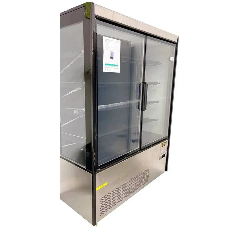 Sub-equip, GNG-59G, Two Doors Grab & Go Display Case, 59.1" wide Refrigerator