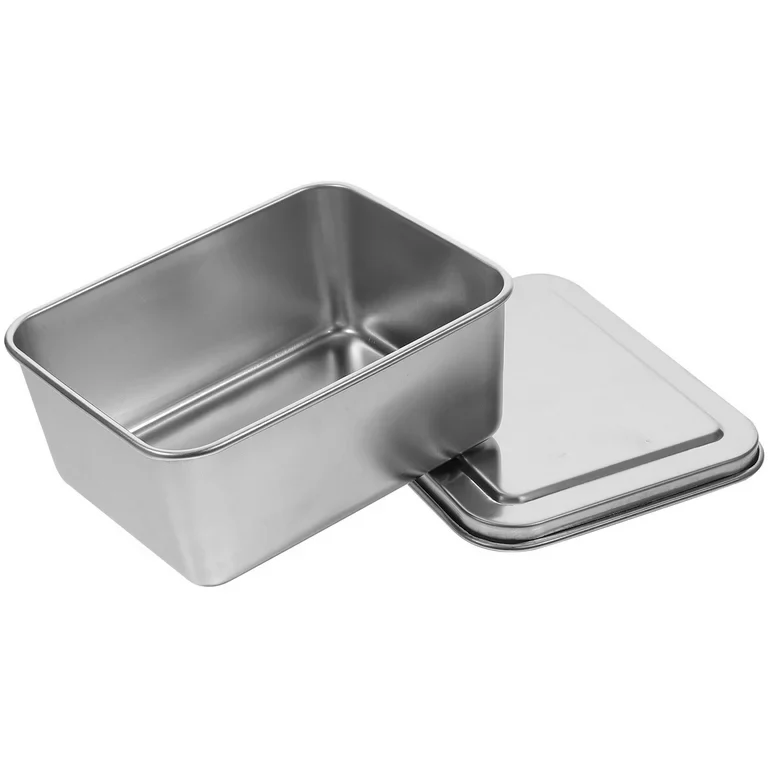 Stainless Steel Sauce/Condiment Box with Rectangular Containers (SBX-1)
