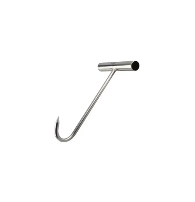 CHEFCO,AHC-7, 7" T-Shape Stainless Steel Meat Hook with Handle