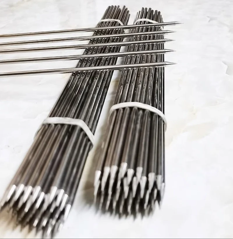 CHEFCO,SK-40,Stainless Steel Skewer (40cm/15.75" Long)-10pcs/pack