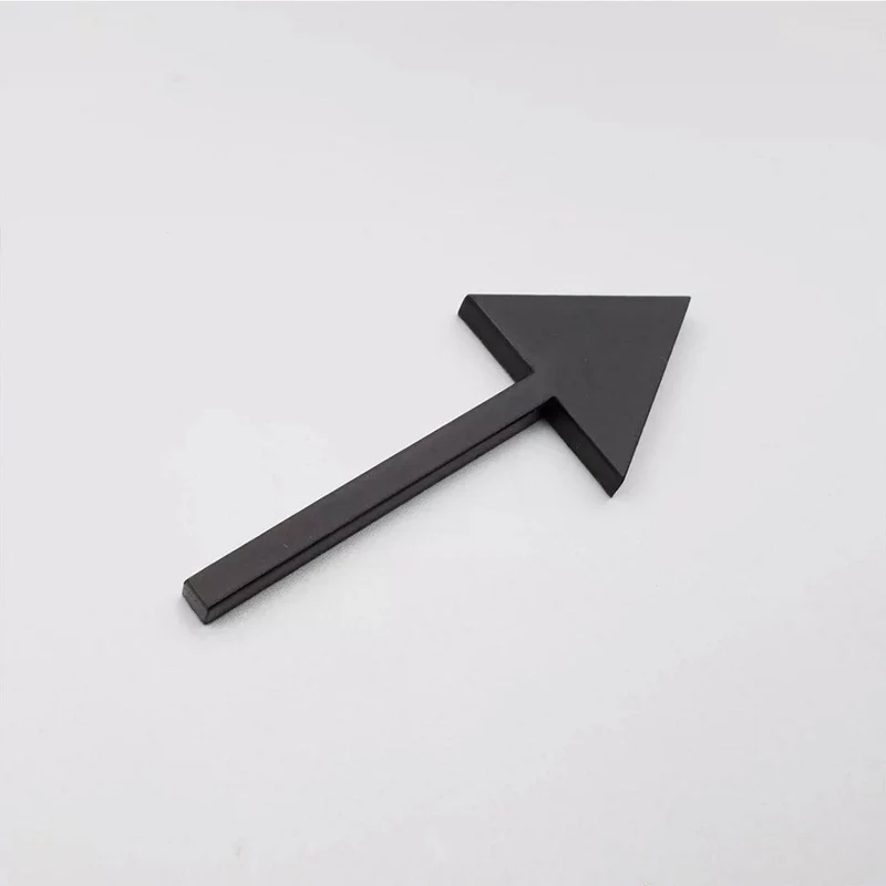 CHEFCO,SGN-416,Arrow Symbols, Acrylic Toilet Sign Self-Adhesive