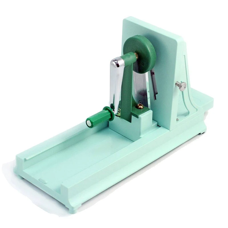 2 in 1 Vegetable Turning Slicer w/3 Blades, Manual or cordless Screwdriver, Made In Taiwan (VTS-1)