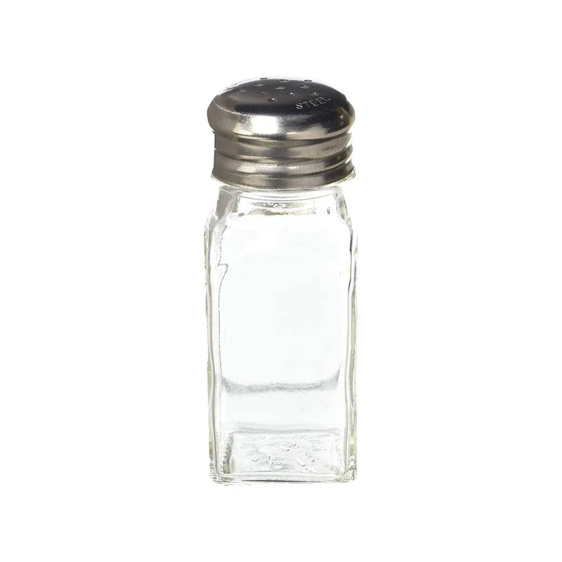CHEFCO, GL-109,Square Shaker, 2oz, Mushroom Top