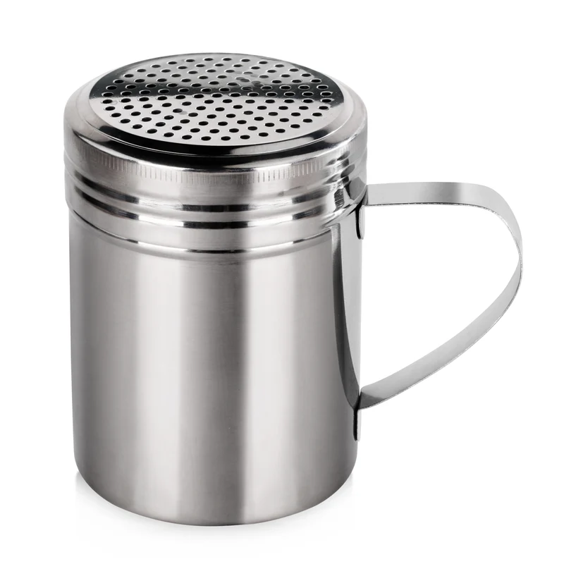 CHEFCO,DRG-10SH, 10OZ S/S Dredger 10 OZ with Handle