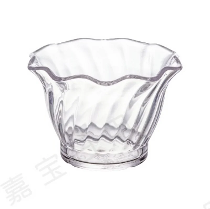 CHEFCO,JB-8316C,Clear Polycarbonate Tulip Ice Cream Cup
