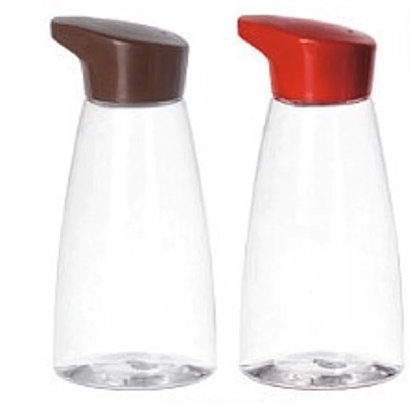 CHEFCO,JB-8372B,Clear Polycarbonate Soy Sauce Bottle