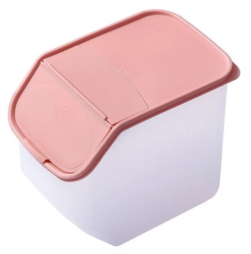 CHEFCO,GX-P, Milk Tea Storage Bin with Lid (5 L),Pink