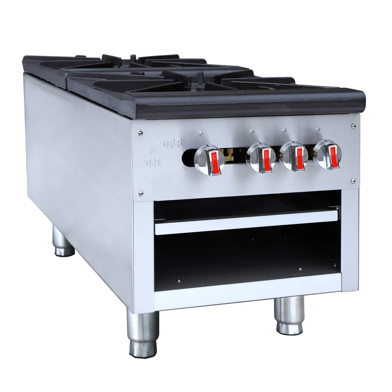 Turbo Range TR-SP-2, Double Grate Burner Gas Stock Pot Range