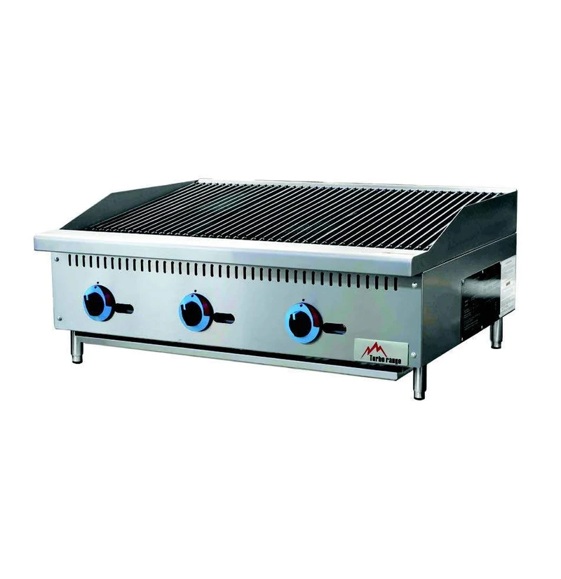 Turbo Range TR-CB36-M, 36" Natural Gas Charbroiler