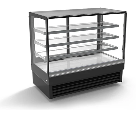 Sub-equip,48" Flat Glass Cake Display Cooler, 47.2"x 31.5" x 53.5"-(FOFC-48)