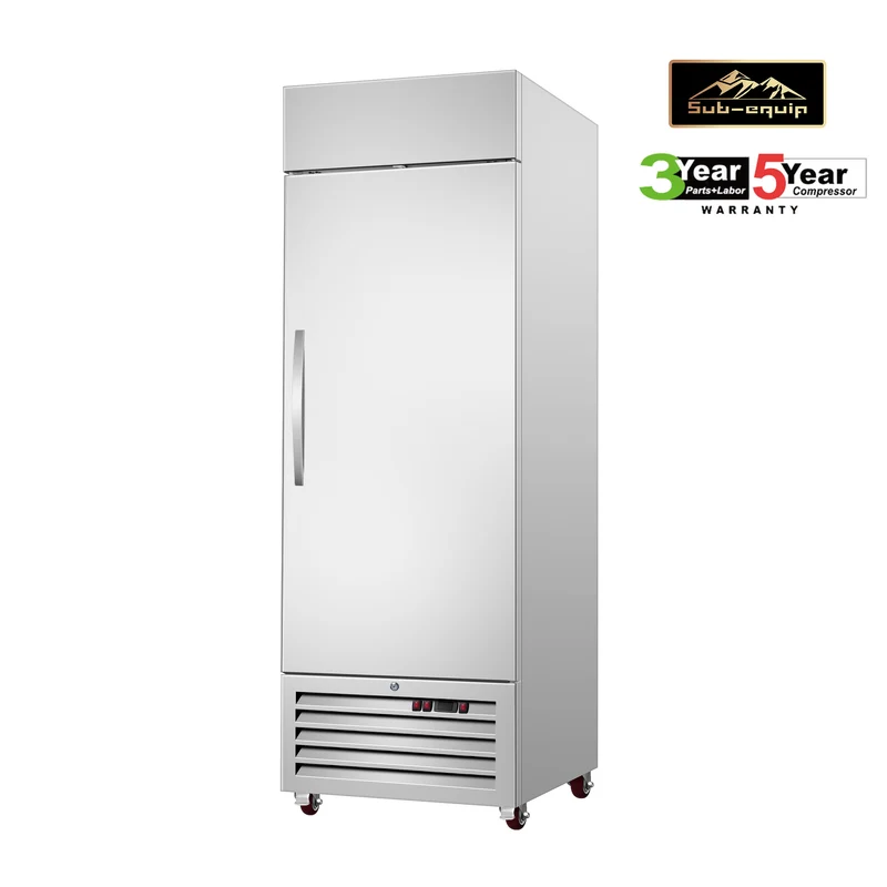 Sub-equip, C-19BR, 19" Solid Door Reach-in Refrigerator