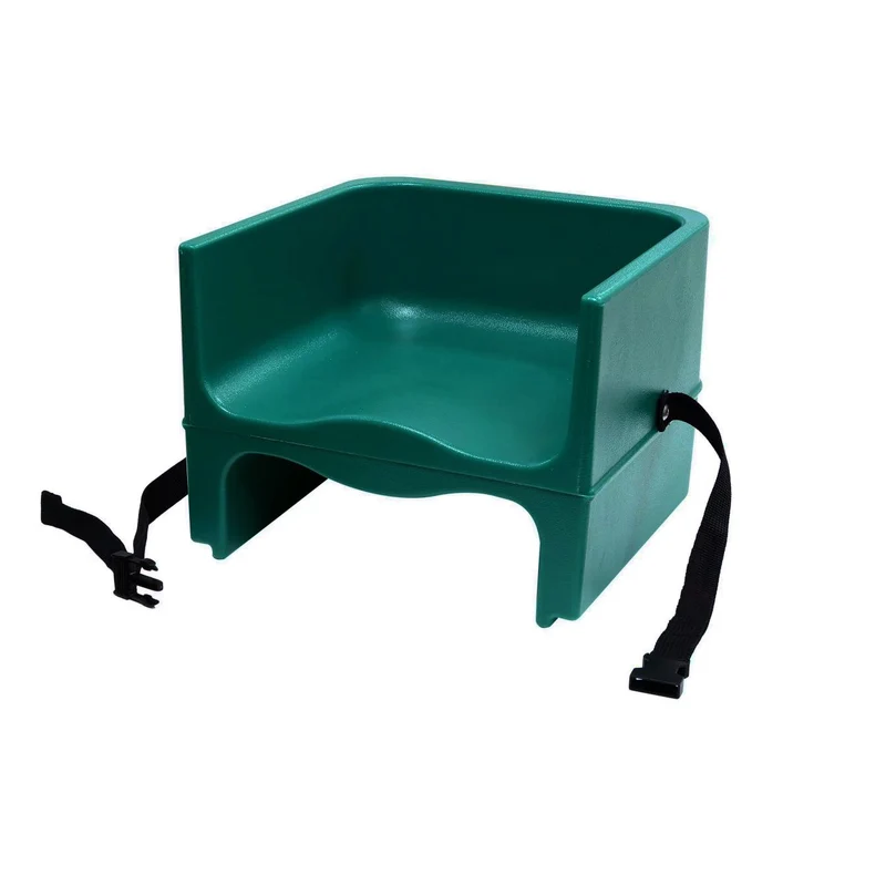 Sub-equip, JD-9903-G, Plastic Booster Seat with 3-Way Strap, Green