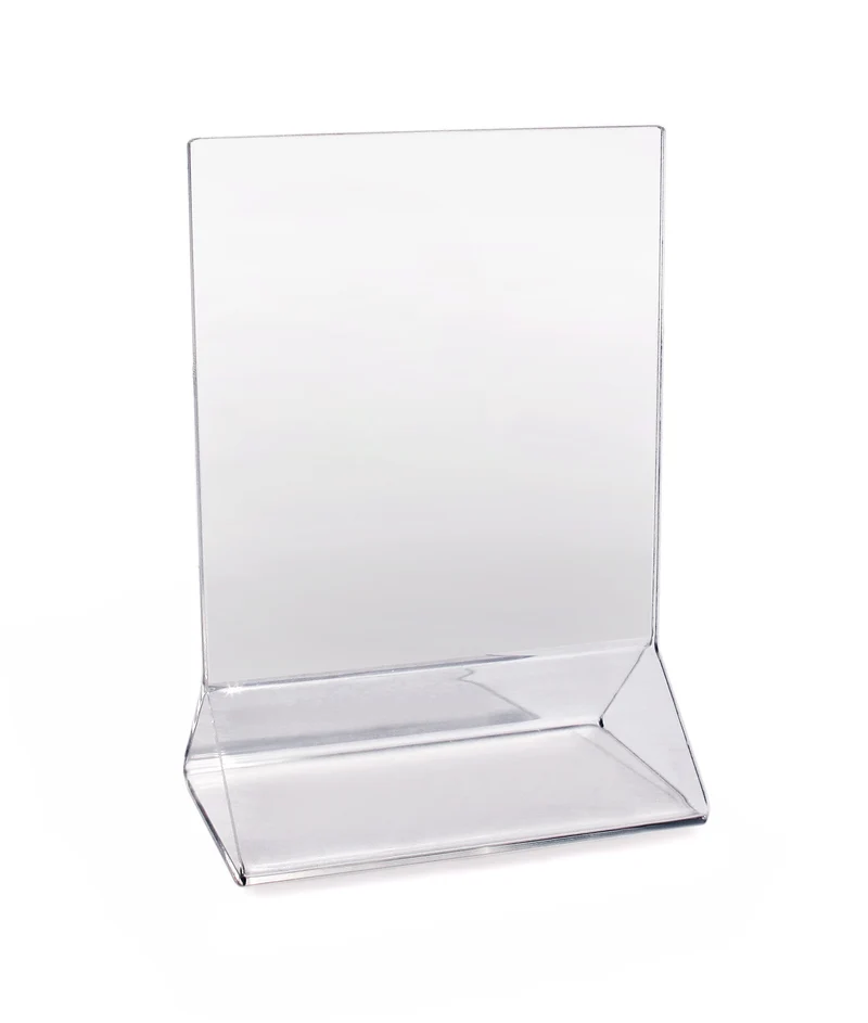 CHEFCO,ACH-35,Acrylic Table Sign Holder, 3-1/2" x 5"