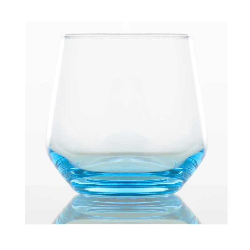 Chefco, ES7018-2B, Tinted Beverage Glass, Blue 370 ML x 12pcs
