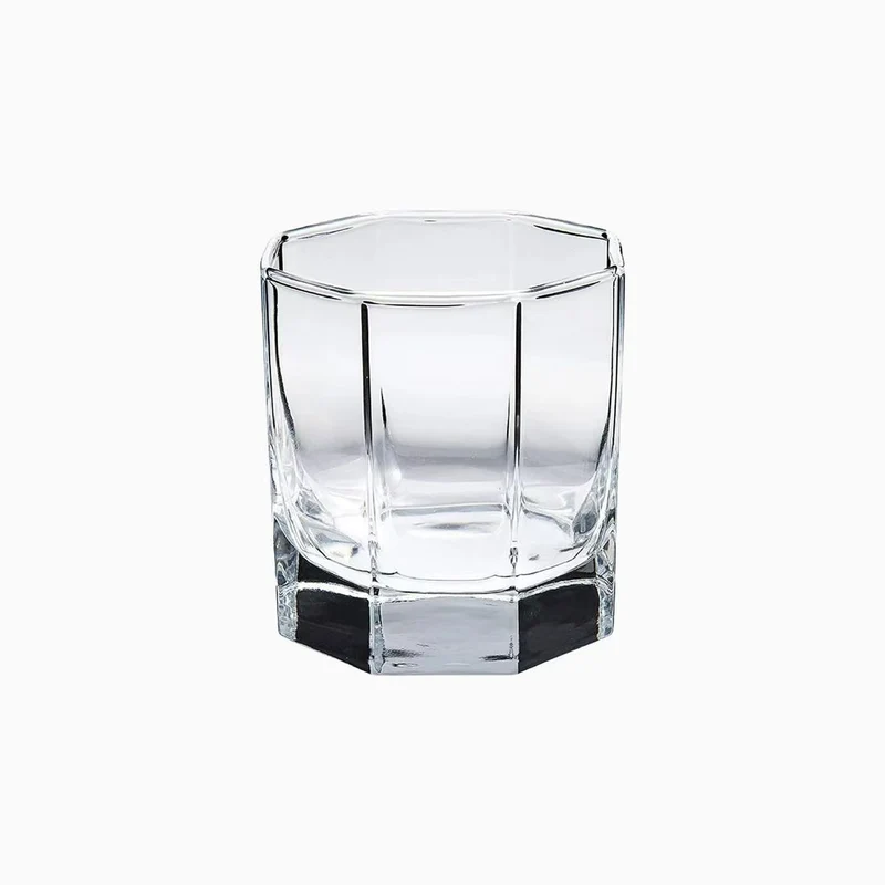 BlinkMax, KTY5010, Octagonal Whiskey Glass 200ml x 6pcs