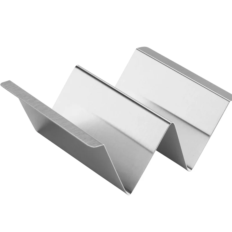 CHEFCO,TRH-12 , Taco Holder, Stainless Steel - 1-2 Slots